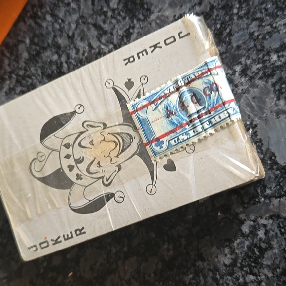 Vintage "Kibitzer" Sealed Pinochle Playing Cards with Scenic Lake Design - Picture 3 of 12